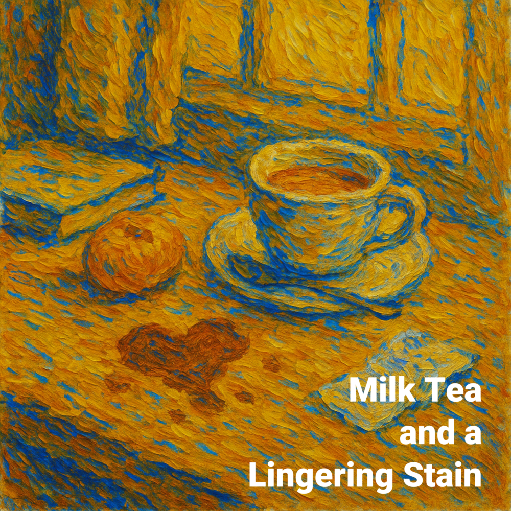 ミルクティーと消えないシミ